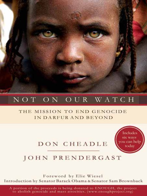 Title details for Not on Our Watch by Don Cheadle - Available